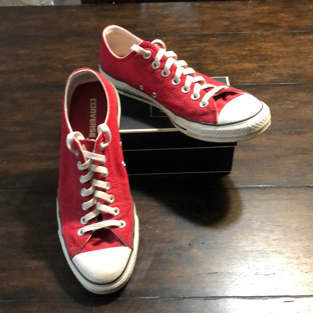 Converse All-Stars - Rare Tomato Red Color!  Men’s 9 / Women’s 11